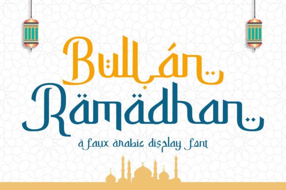 Bullan Ramadhan: A Modern Display Typeface for Web Design