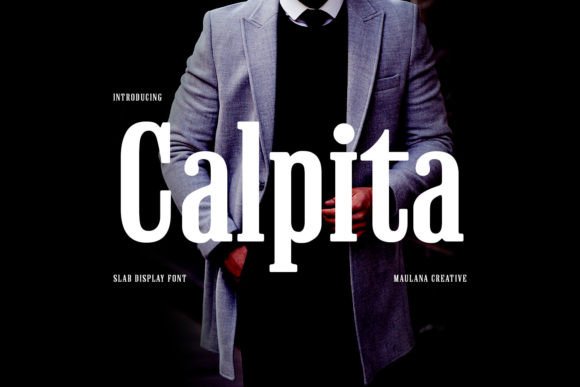 Calpita: A Bold Display Font for High-Impact Branding