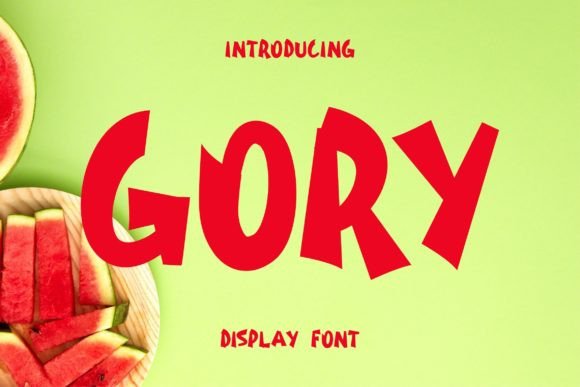 Gory: The Premium Display Font for Scroll-Stopping Campaigns