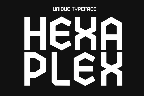 Hexaplex: A Modern Display Font for Bold Web Design