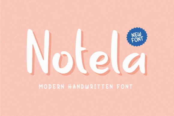 Notela: A Delightful Display Font for Editorial Design