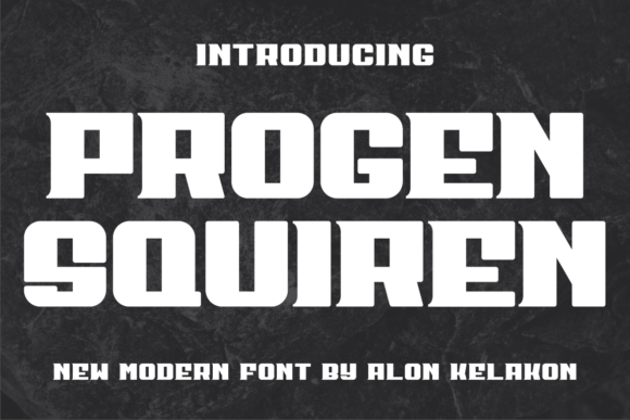 Progen Squiren: The Display Font That Transformed My Brand Identity
