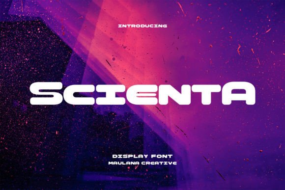Scienta: The Bold Display Typeface for Engaging Web Design