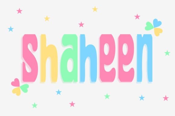 Shaheen: A Premium Display Font for Editorial and Magazine Design