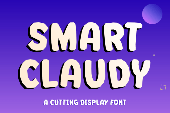 Smart Claudy: The Playful Typeface for Authentic Brand Identity