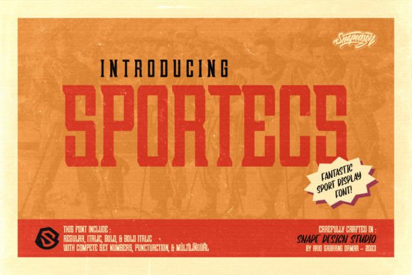 Sportecs Font for Handmade Creations