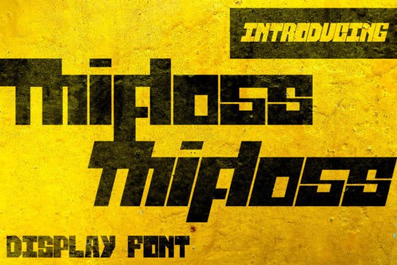 Thifloss: The Bold Typeface That Transformed My Brand Identity