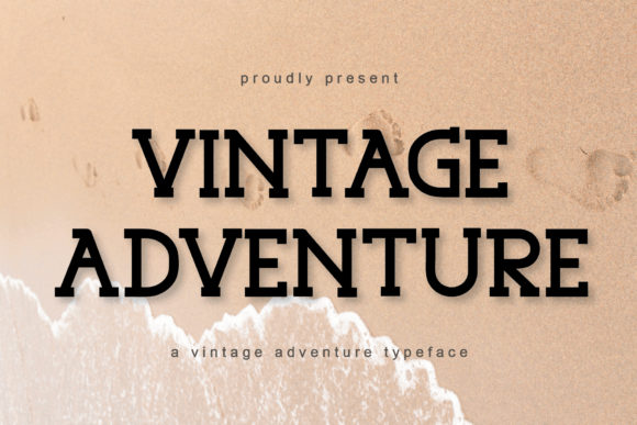Vintage Adventure: The Premium Display Typeface for Luxury Brand Campaigns