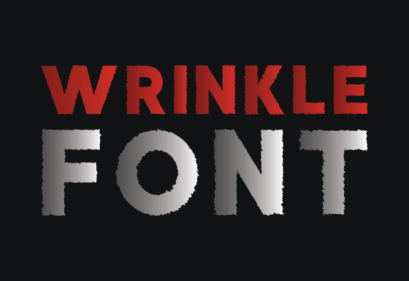 Wrinkle: A Quirky Display Typeface for Editorial Design